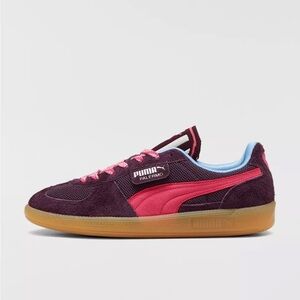 NWOT Brand new suede Puma Palermo purple pink tennis shoes  8